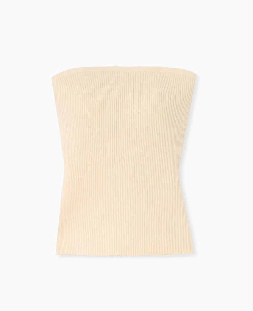 Pimkie Top bustier en maille côtelée