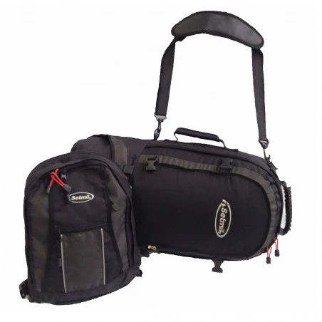 MULTITRAVEL 60 + 20 travel backpack with daypack - black