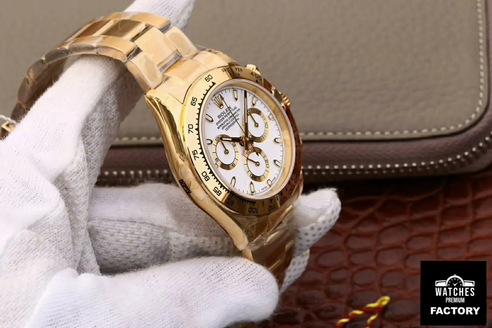 Rolex Daytona Cosmograph M116508-0001 JH Factory Gold Case