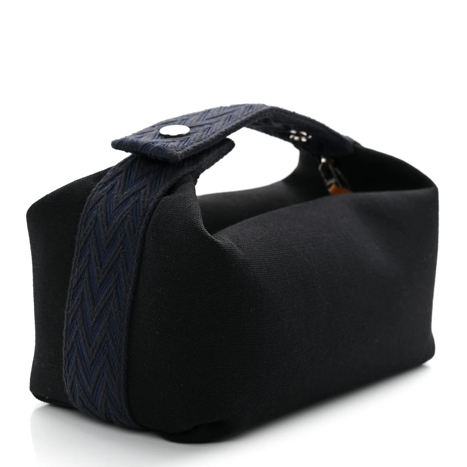 Canvas Small Bride-A-Brac Pouch Black Bleu Nuit - Top Club
