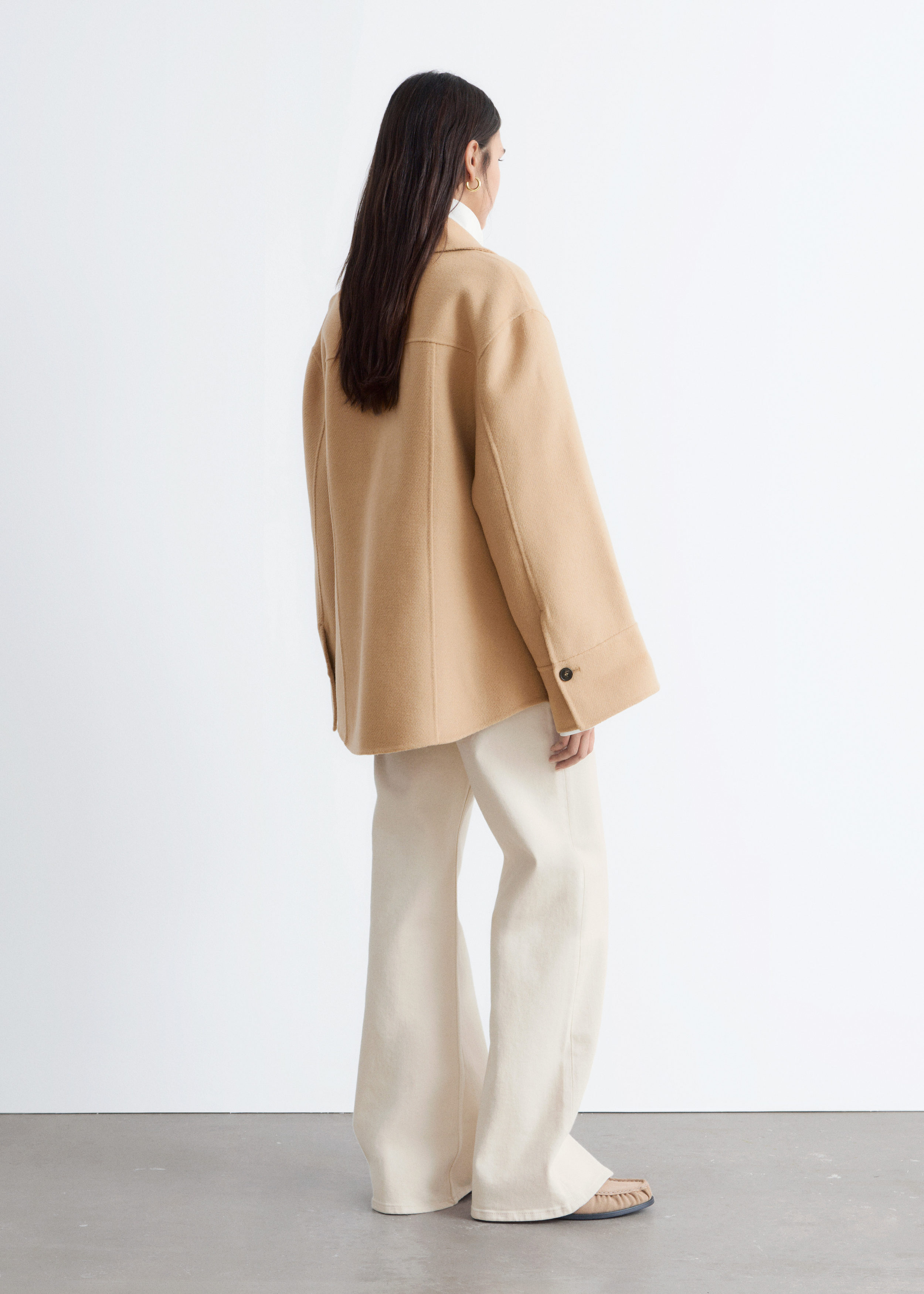 & Other Stories TAPERED WOOL JACKET