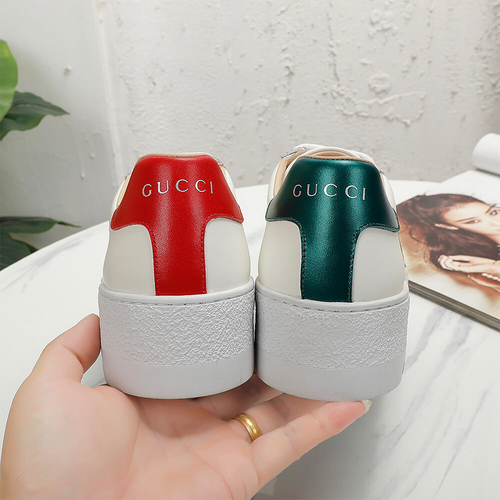 Women s Ace embroidered platform sneaker - Top Club