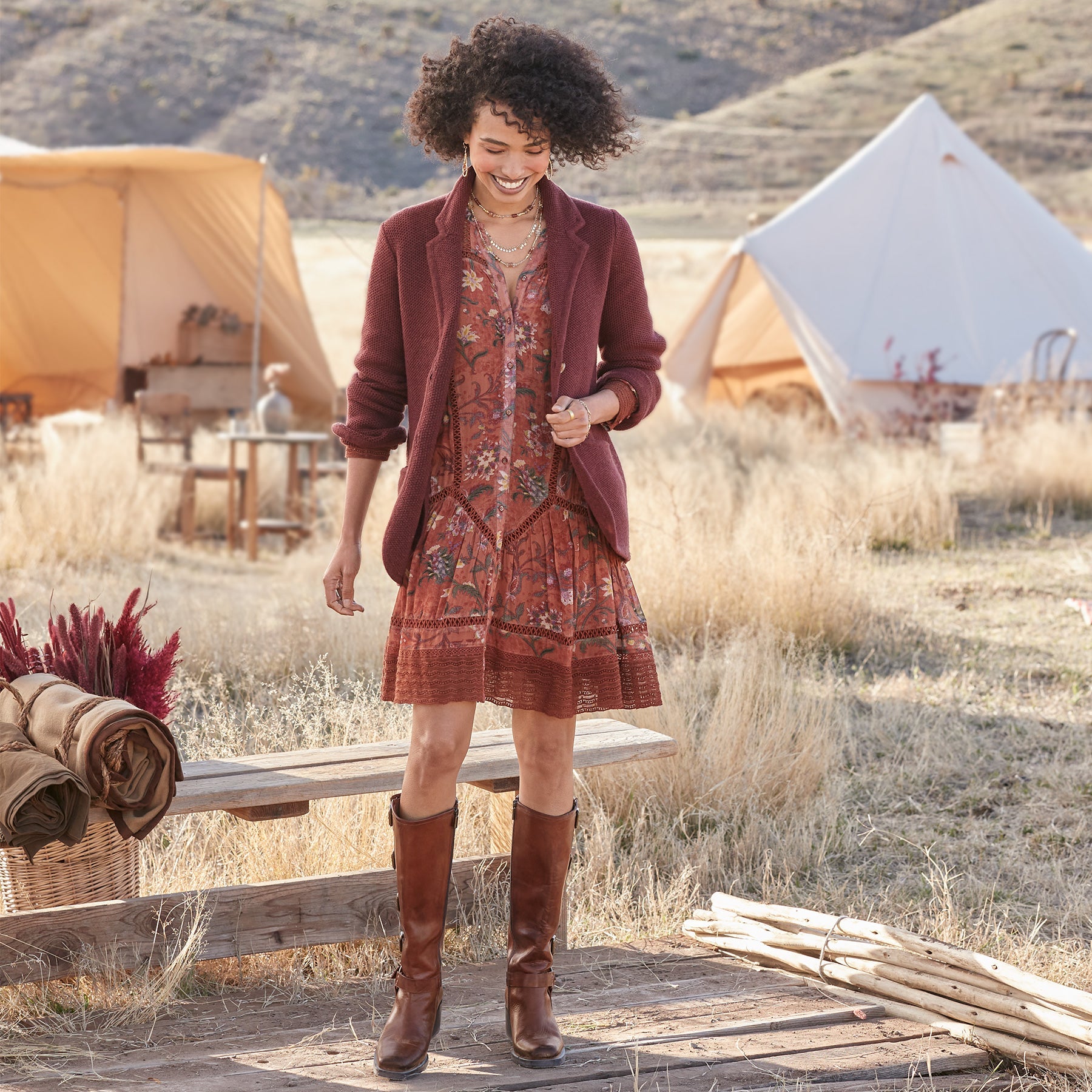 Andes Meadow Dress, Petite - Sundance Living