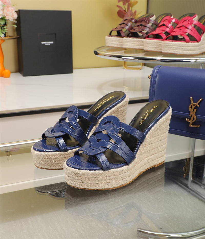 YSL High Platform Slippers - Sneaker Replica Workshop