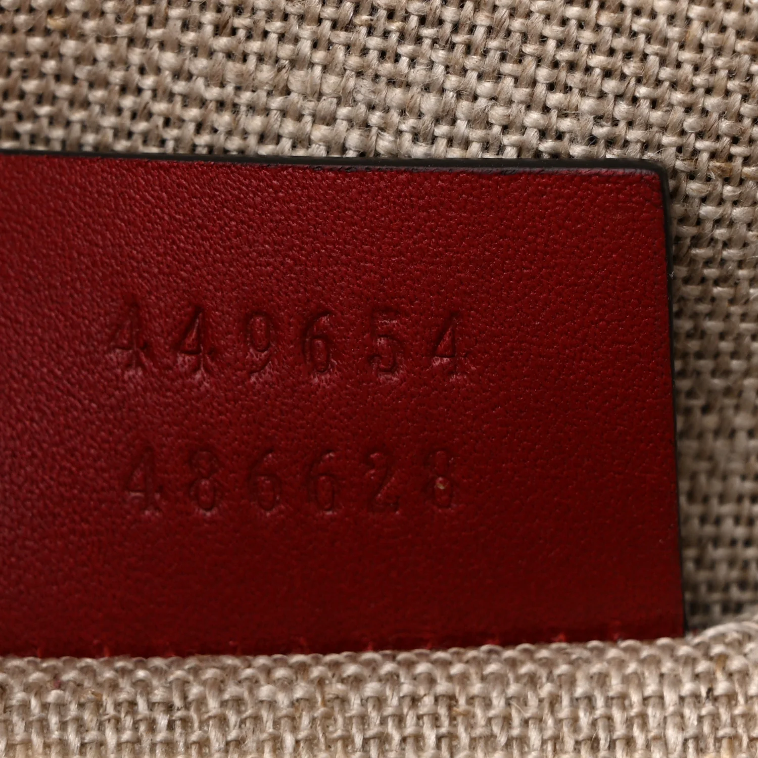 Soft Microguccissima Mini Dome Bag Rosso - Top Club