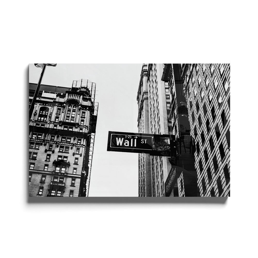 Walljar acrylglas schilderij - ST New York Acrylglas schilderij - 150 x 225 cm