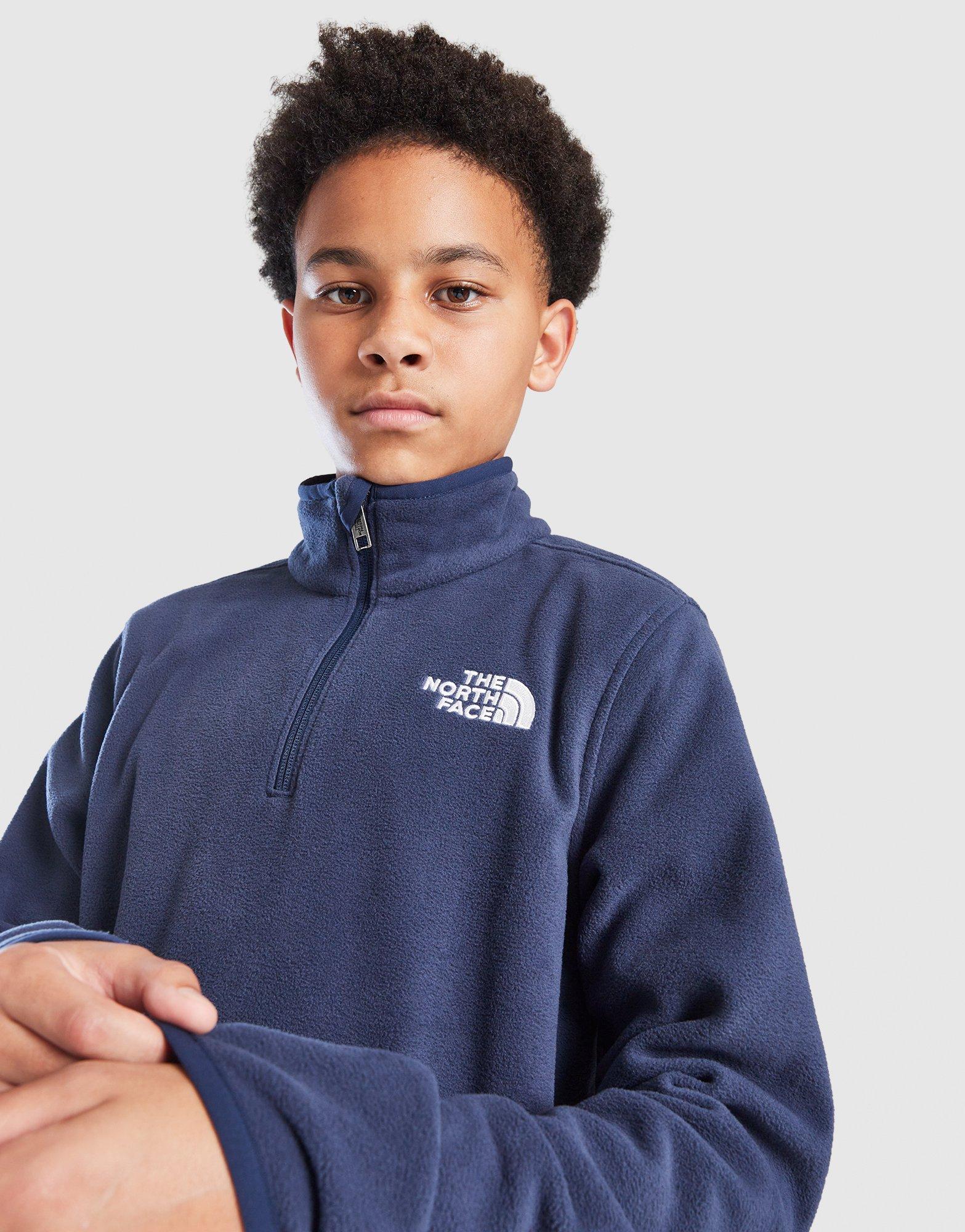 The North Face Glacier 1/2 Zip Fleece Top Kinder