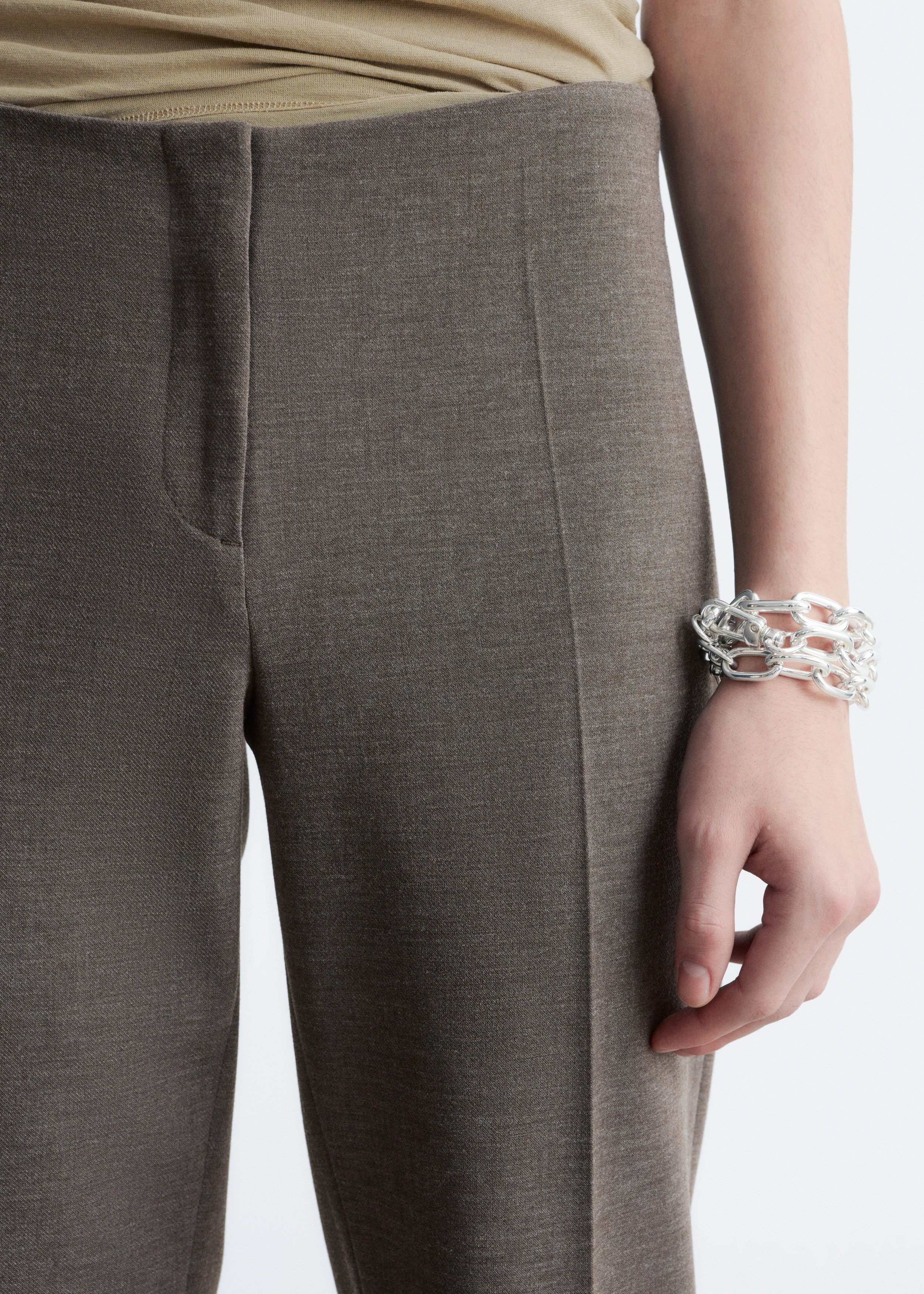 & Other Stories TAILORED PRESS-CREASE TROUSERS