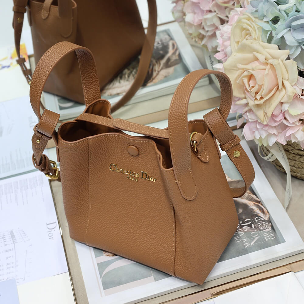 Dior Small Signature Bucket Bag - Top Club