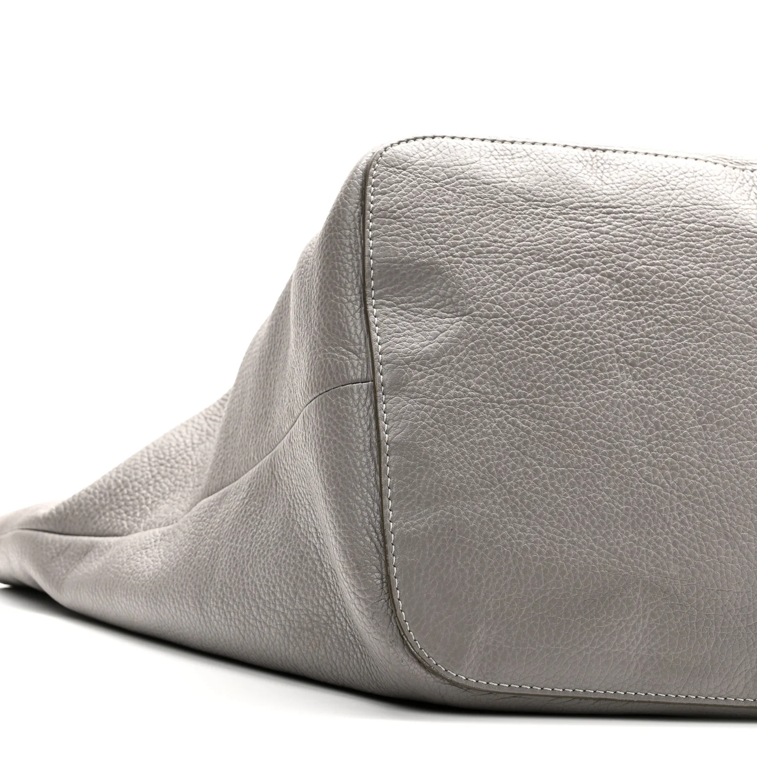 Calfskin Large New Marcie Tote Cashmere Grey - Top Club