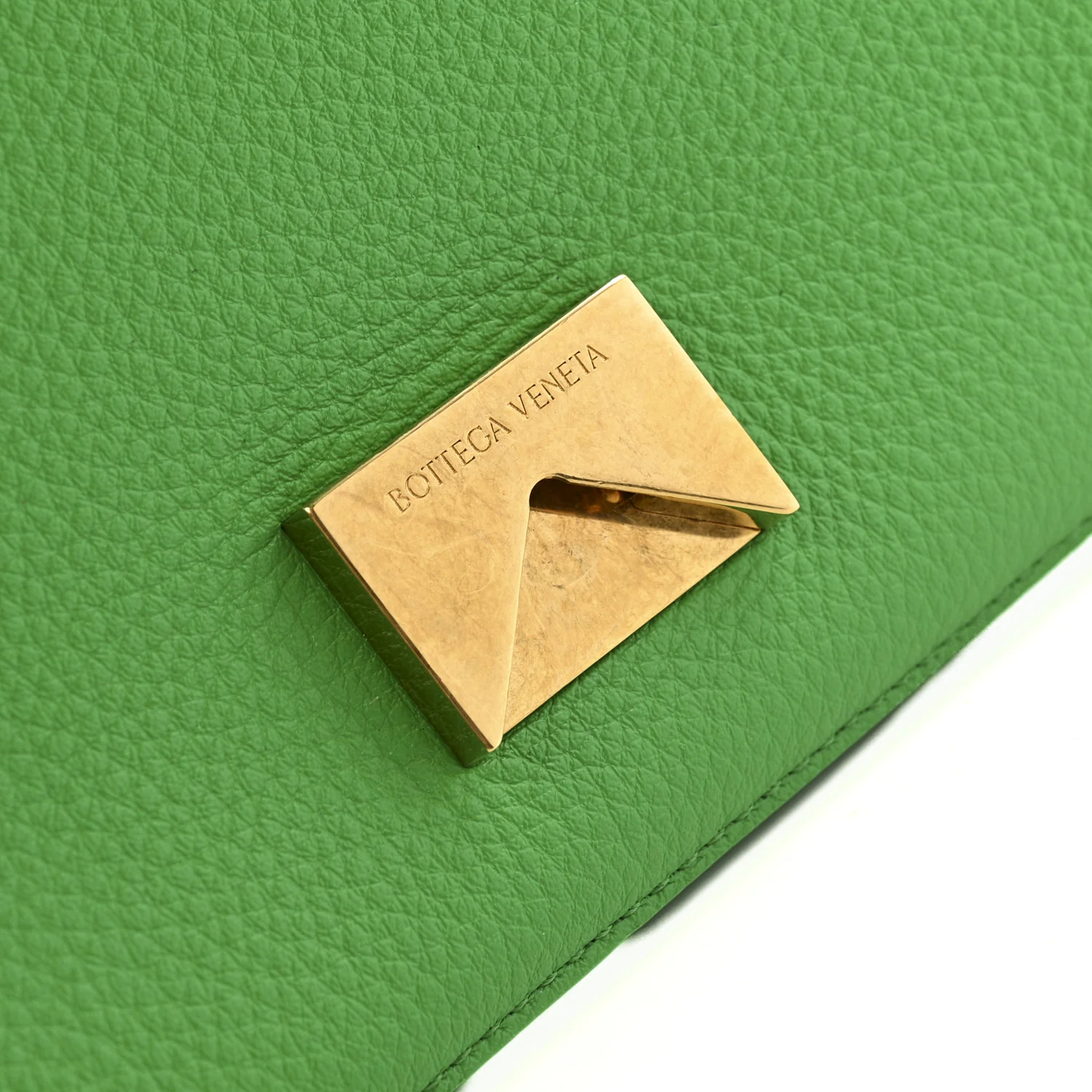 Calfskin Mount Envelope Bag Parakeet - Top Club