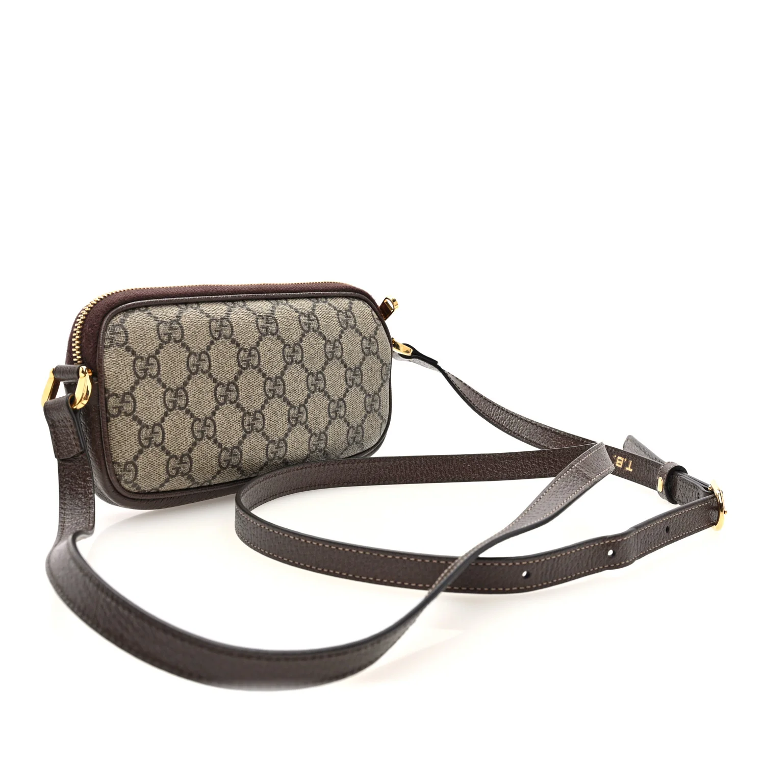 GG Supreme Monogram Web Mini Ophidia GG Bag Brown - Top Club