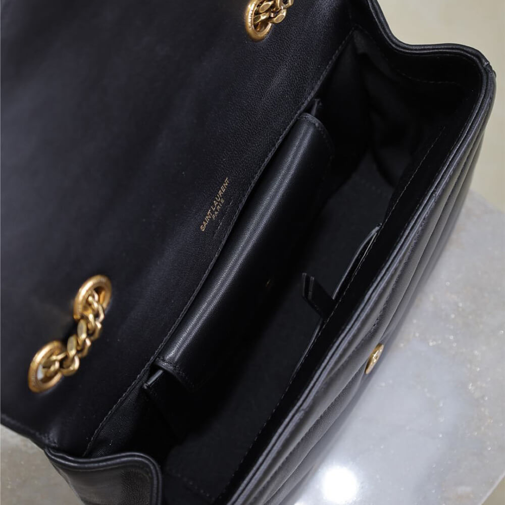 YSL LOULOU small in MATELASSE lambskin - Top Club