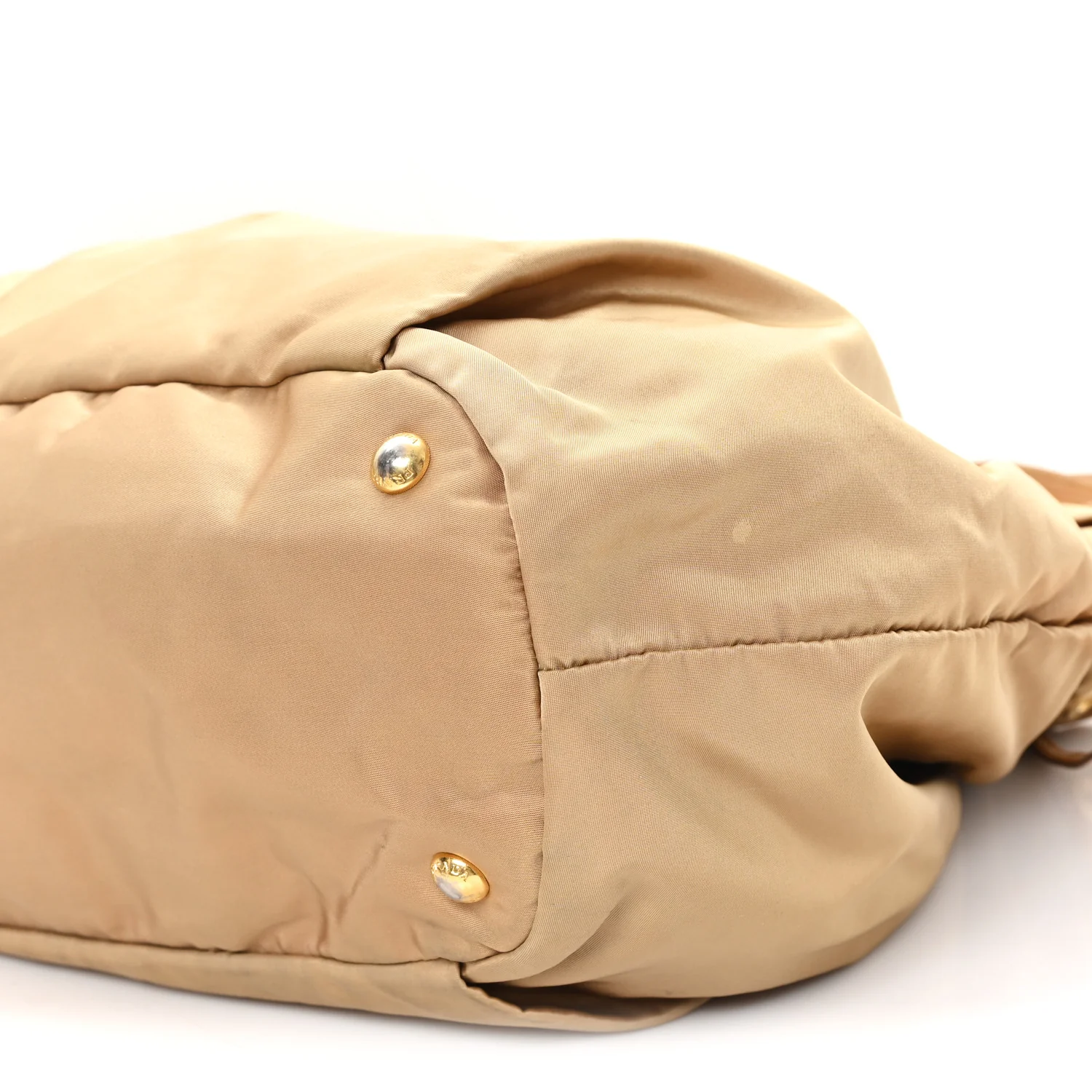 Nylon Jacquard Logo Drawstring Tote Sesamo - Top Club