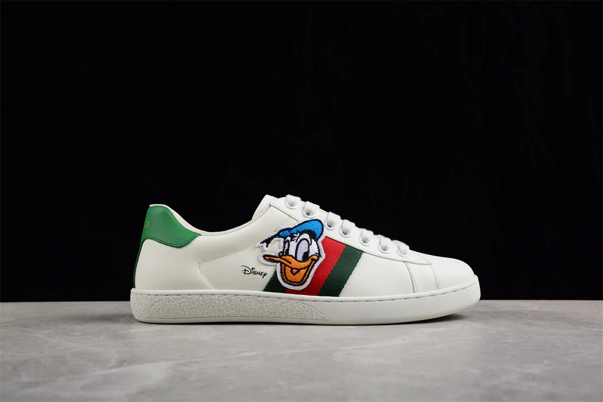 Disney x Gucci Ace 'Donald Duck Patch' - Sneaker Replica Workshop