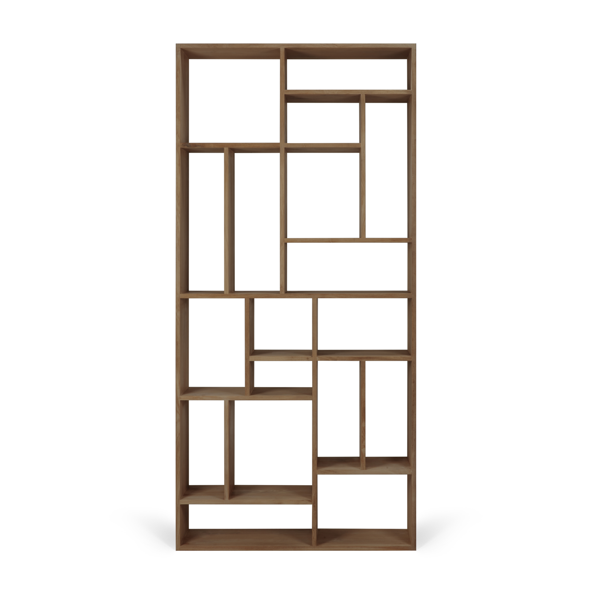 Wandkast M Rek teak 104x30x219 cm