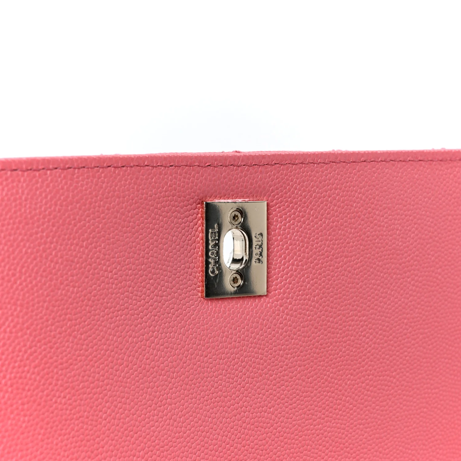 Caviar Quilted Small Coco Handle Flap Pink - Top Club