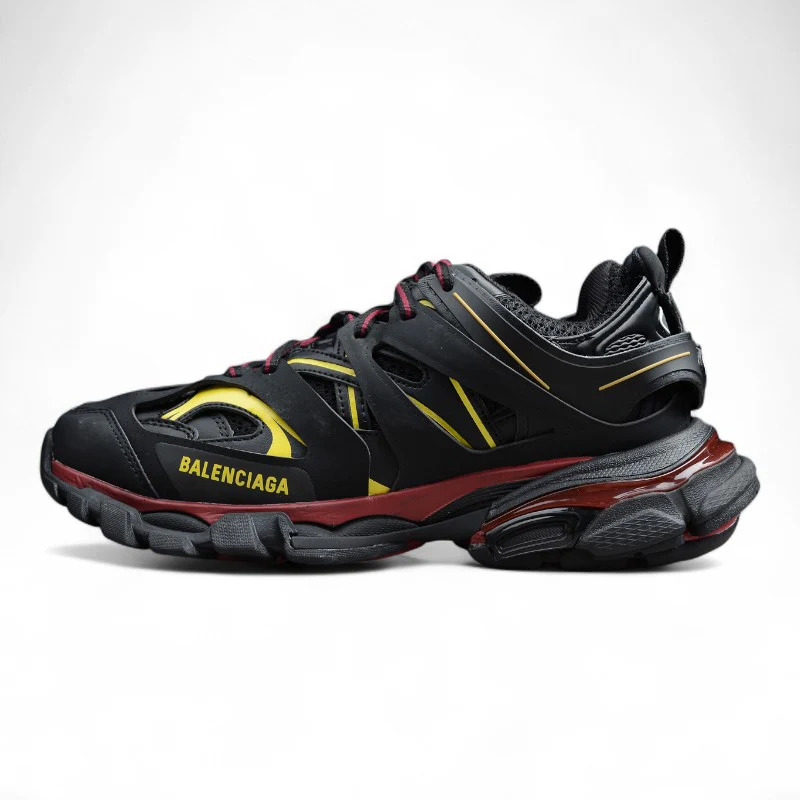 Balenciaga Track Trainers – Black Bordeaux - Sneaker Replica Workshop