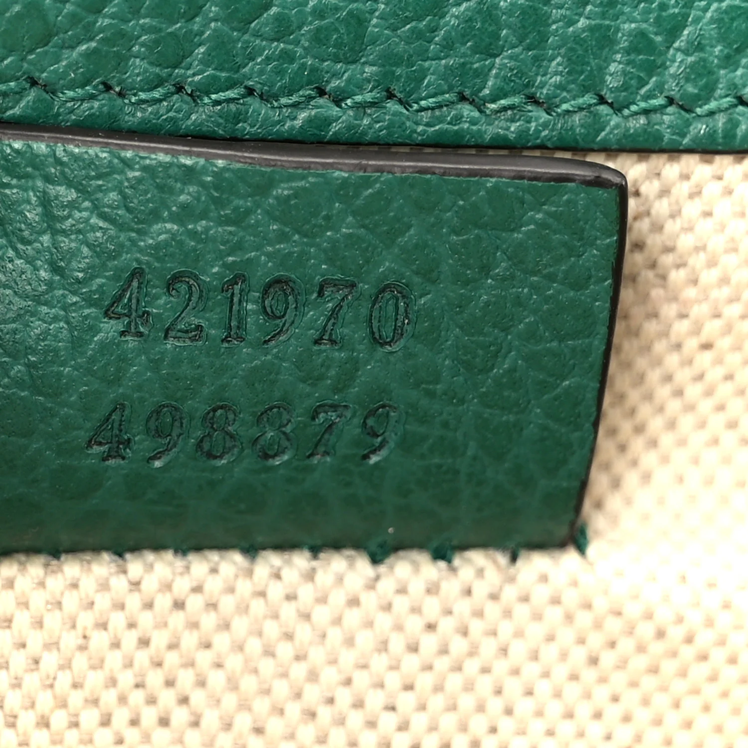 Calfskin Mini Dionysus Shoulder Bag Emerald - Top Club