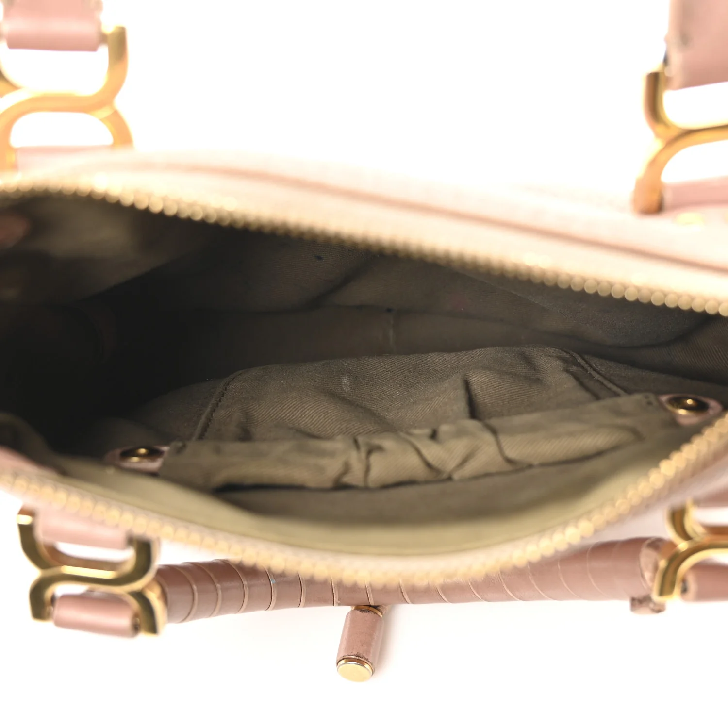 Calfskin Mini Marcie Satchel Light Pink - Top Club