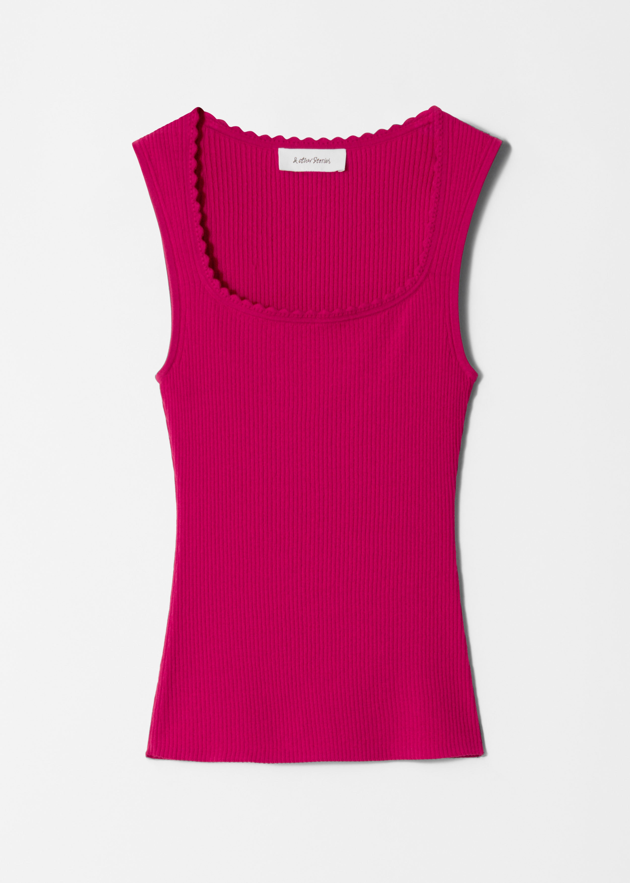 & Other Stories RIB-KNIT TANK TOP