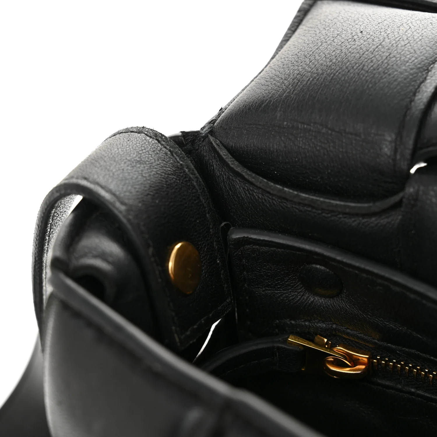 Nappa Maxi Intreccio Padded Cassette Crossbody Bag Black - Top Club