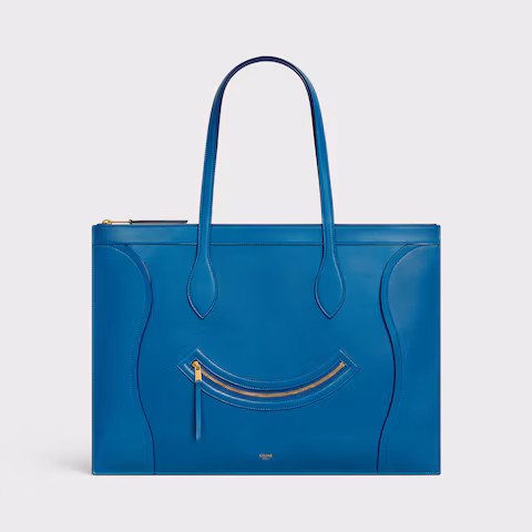 FLAT CABAS NEW LUGGAGE IN GLOSSY CALFSKIN - Top Club