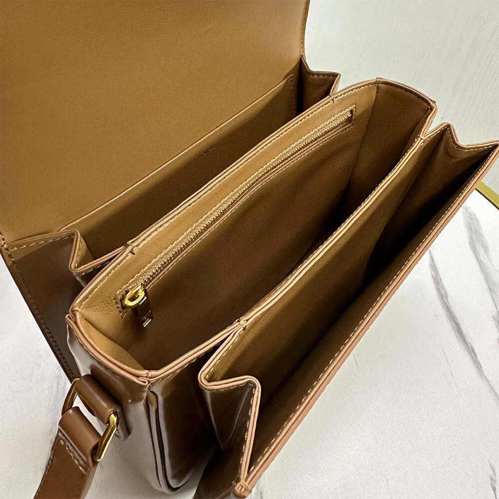 CELINE CLASSIQUE TRIOMPHE BAG in shiny calfskin(HIGH-END GRADE) - Top Club