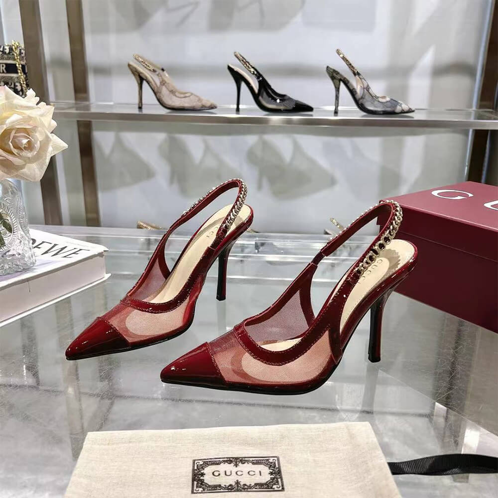 Gucci Signoria slingback pump - Top Club