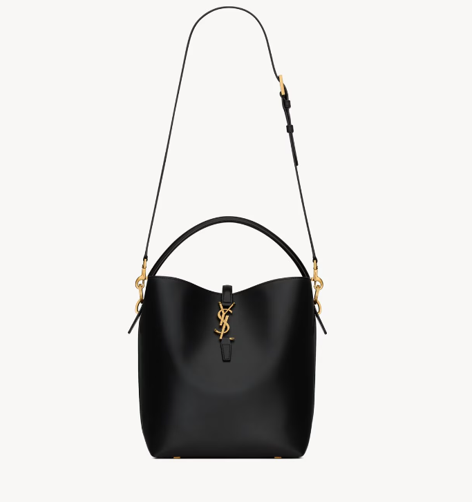 Y LE 37 IN SHINY LEATHER BAG - Top Club