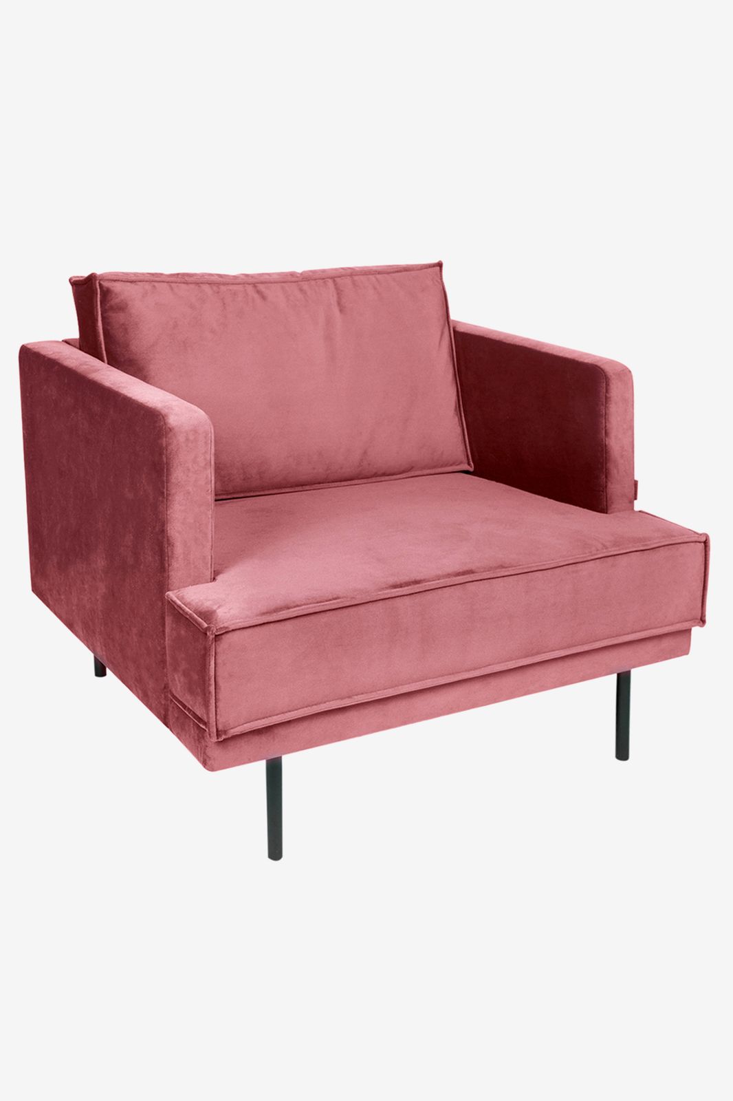 The Duchess velvet loveseat Juke roze