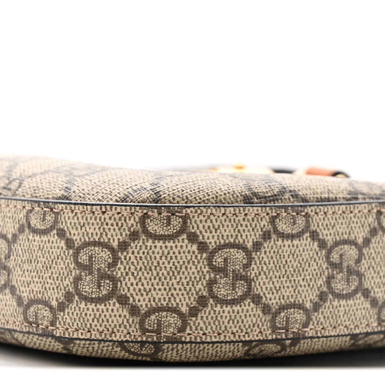 GG Supreme Monogram Snakeskin Small Jackie 1961 Hobo Beige Ebony - Top Club