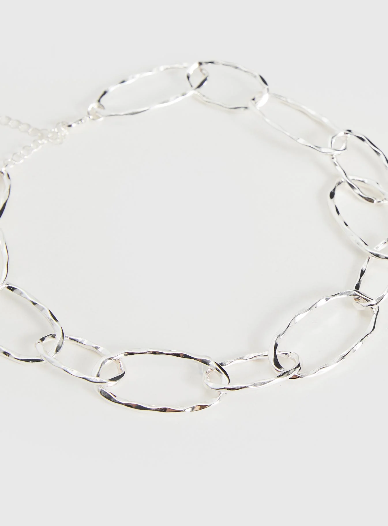 Labella Looped Necklace Silver