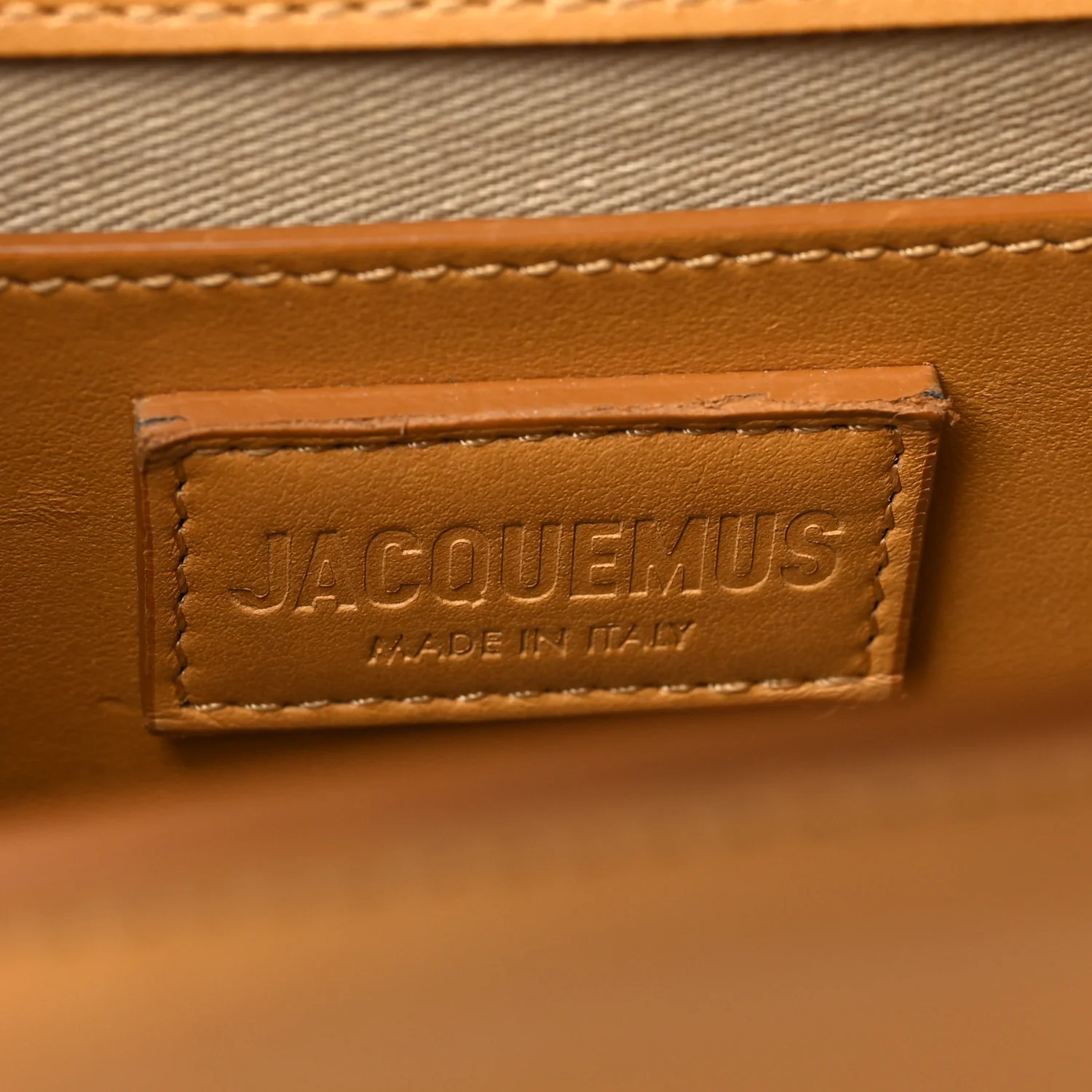 Smooth Calfskin Le Grand Bambino Camel - Top Club
