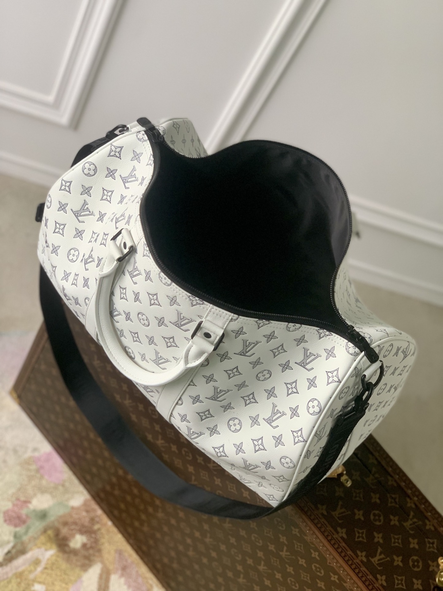 Louis M24954 KEEPALL BANDOULI��RE 50 bag size: 50*29*23 cm - Top Club