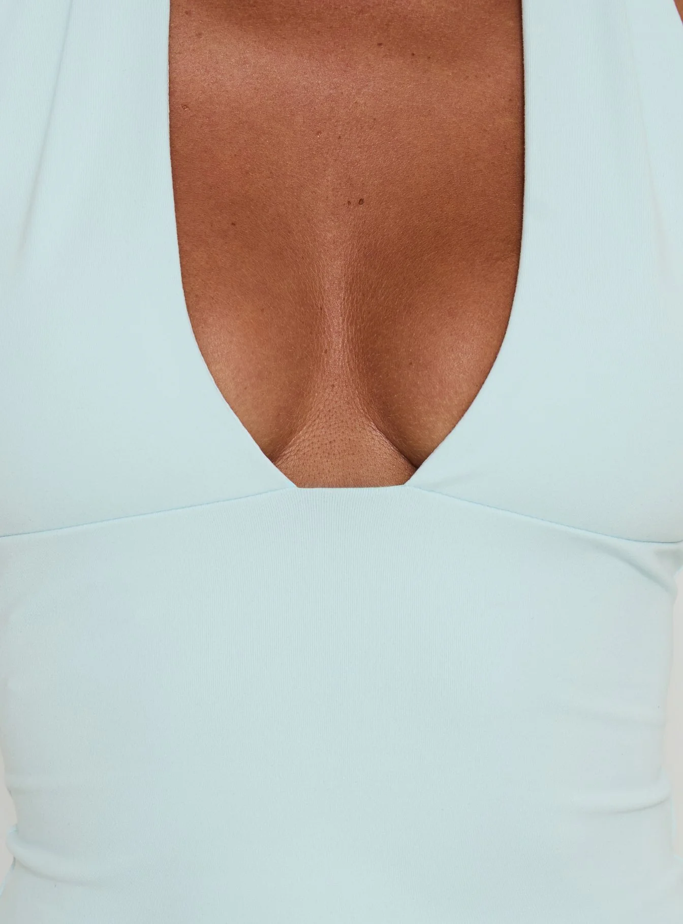 Christelle Halter Tank Top Blue