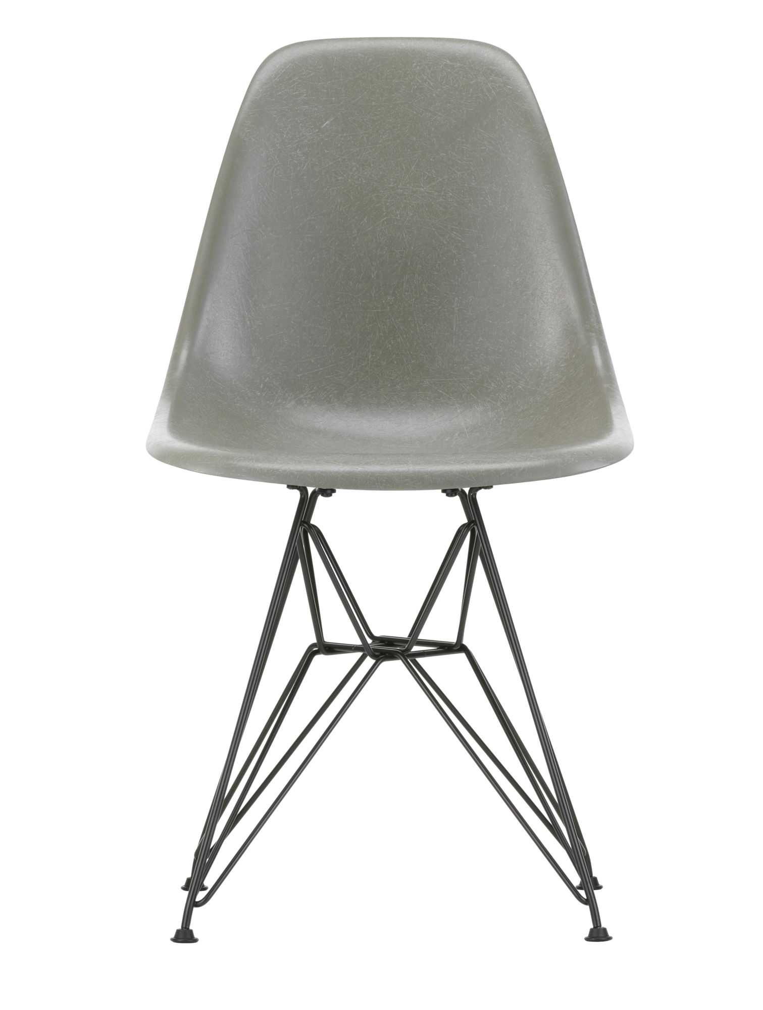 Eetkamerstoel DSR Fiber basic dark onderstel umber