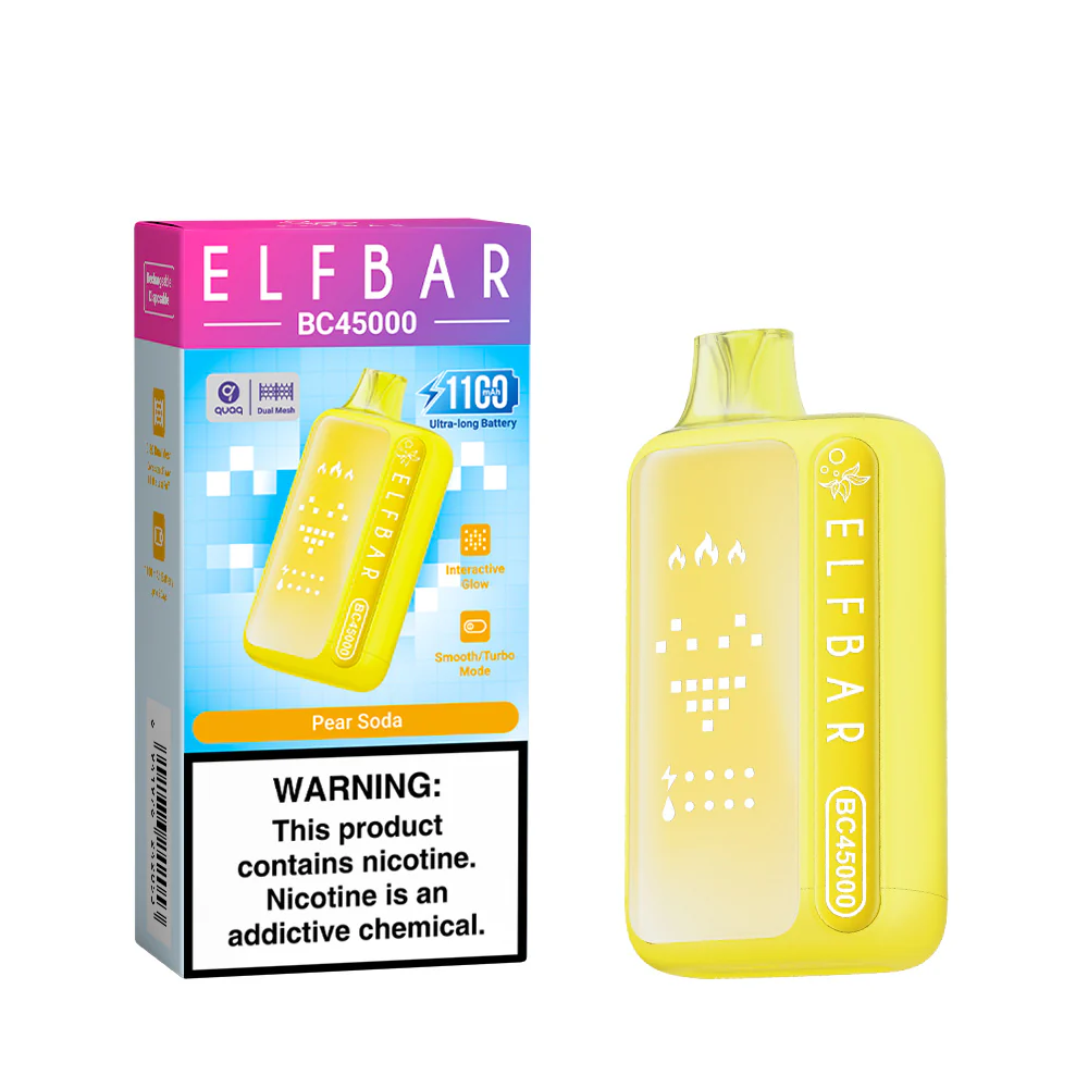 ELFBAR BC45000 ładowalny jednorazowy e-papieros (wszystkie smaki)