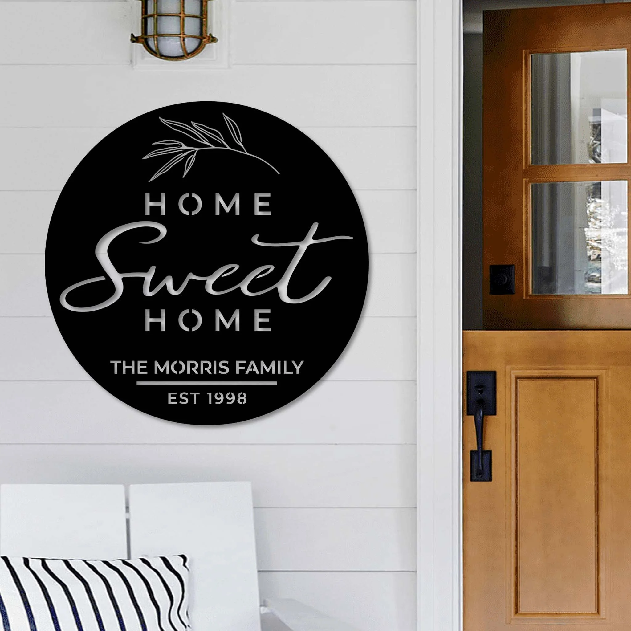 Home Sweet Home Custom Metal Art - Alvarez Pro Painting LLC