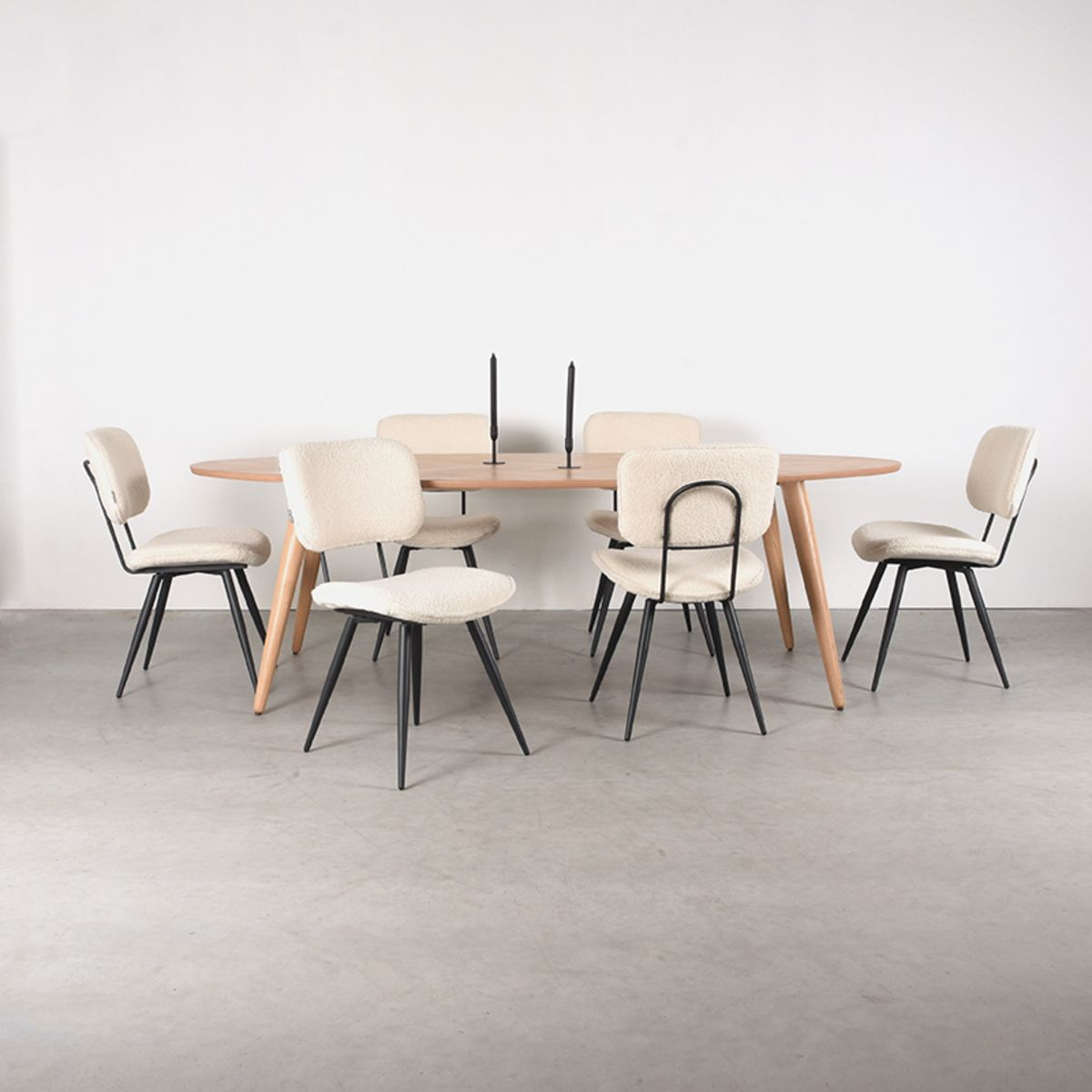 Eettafel Japandi 210x110x76cm