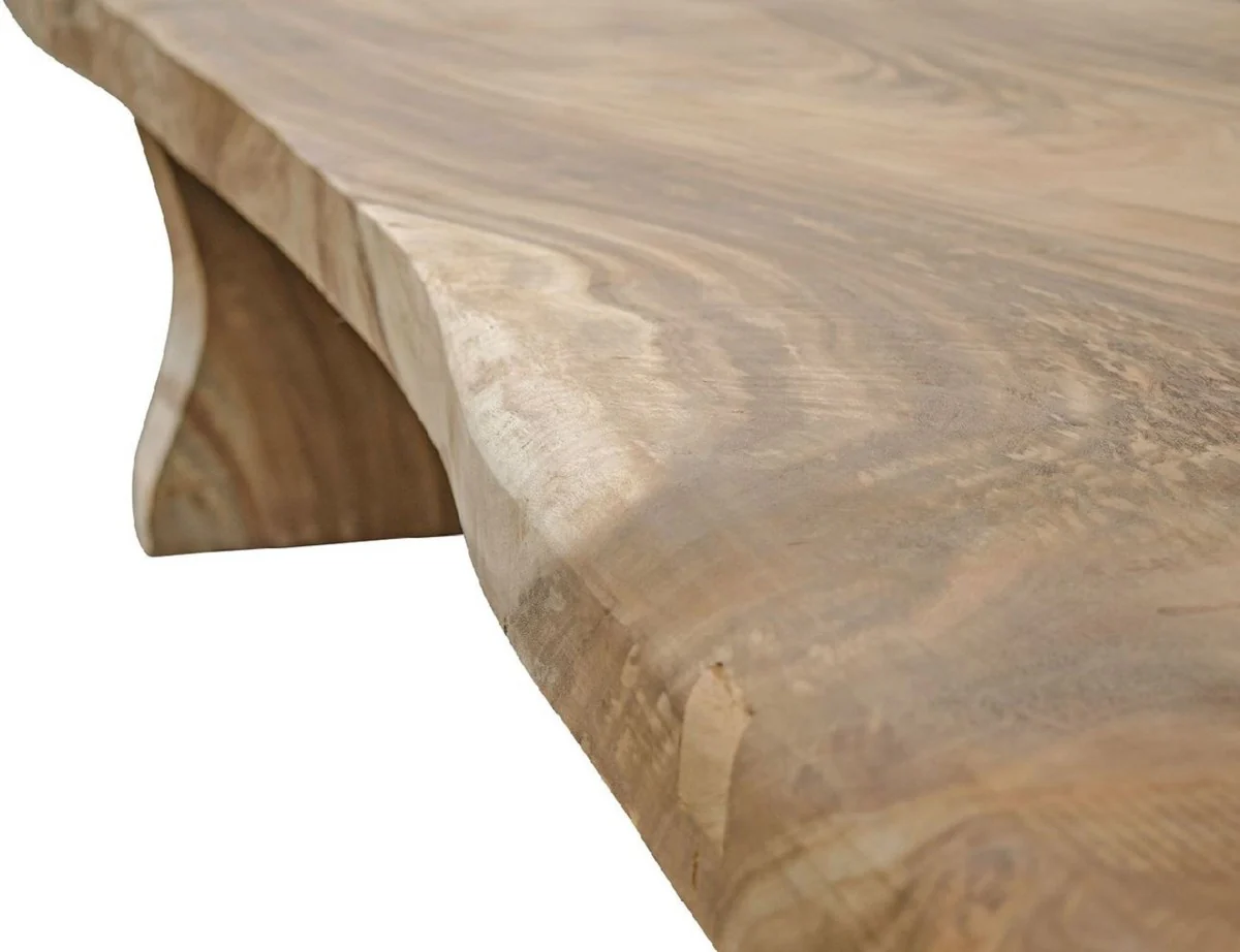 Country style dining table natural colors 400 cm - Huge rustic solid wood kitchen table - Rustic dining room furniture - Solid wood dining room furniture - Country style dining room furniture