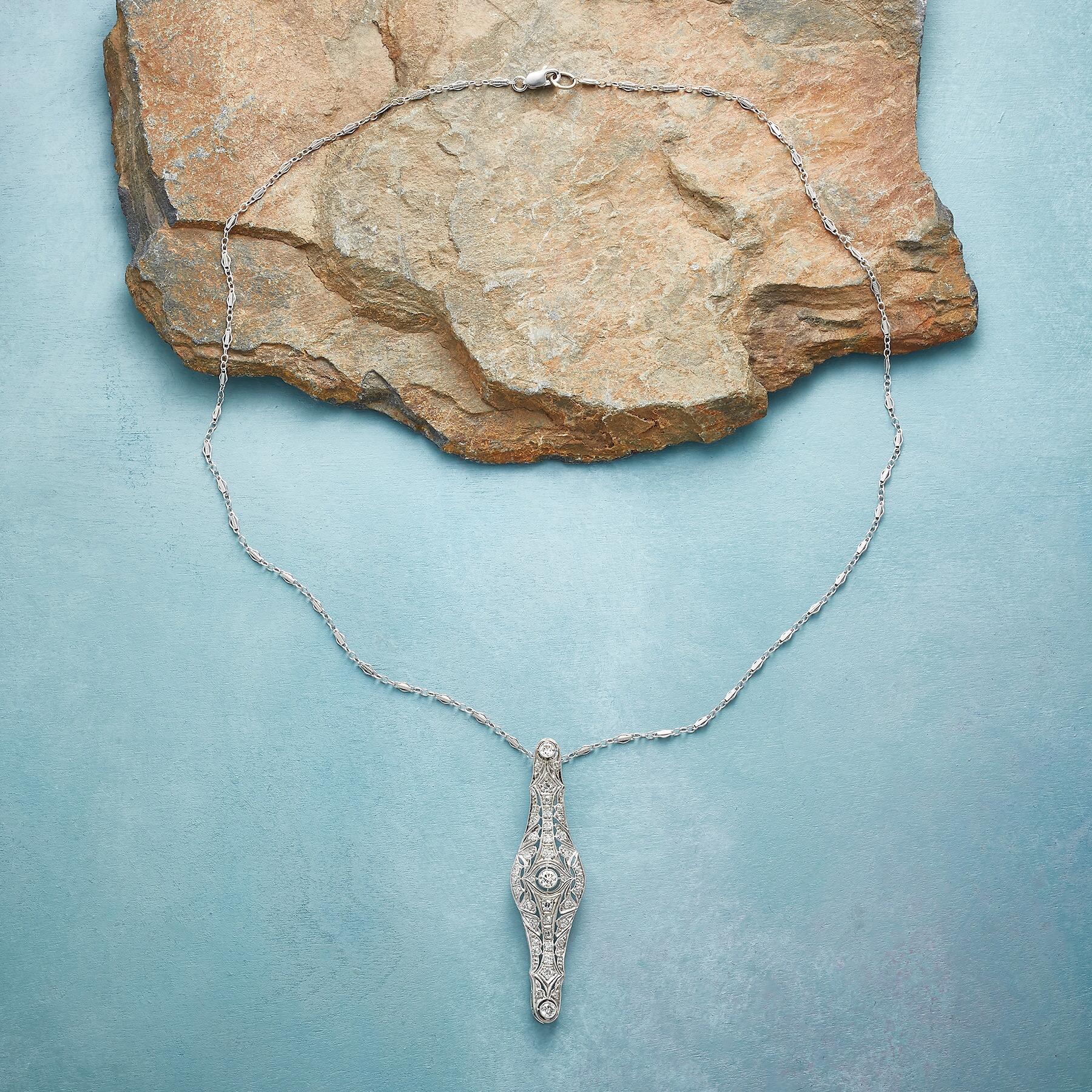 Maiden Vintage Pin Necklace - Sundance Living