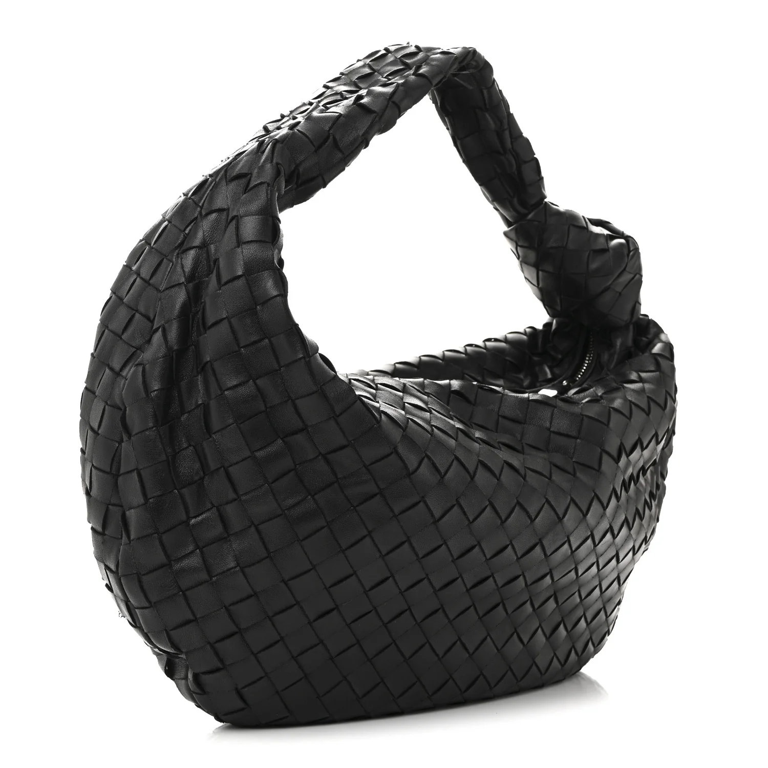 Nappa Intrecciato Small Jodie Black - Top Club
