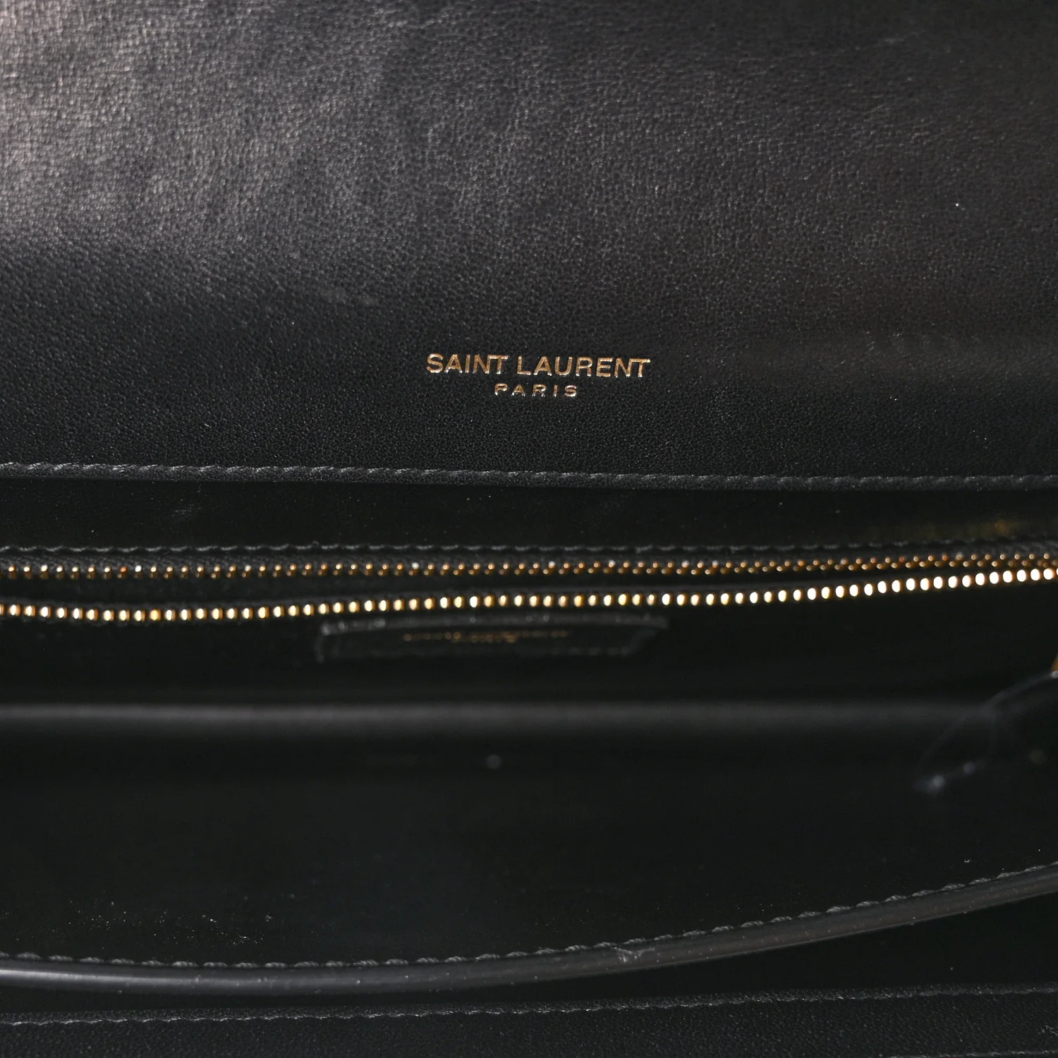 Calfskin Crocodile Embossed Gaby Satchel Black - Top Club