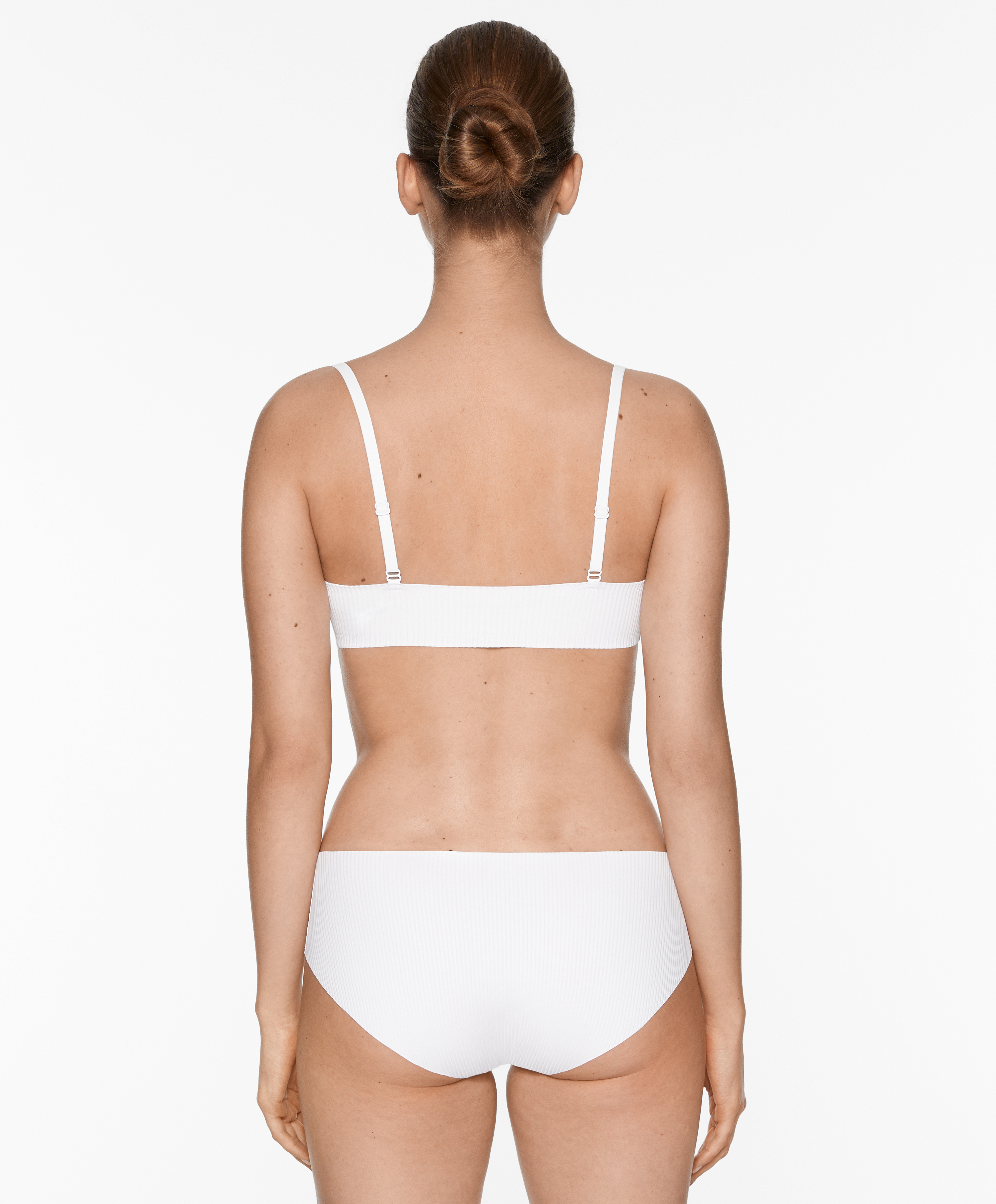 OYSHO Invisible micro rib bra top