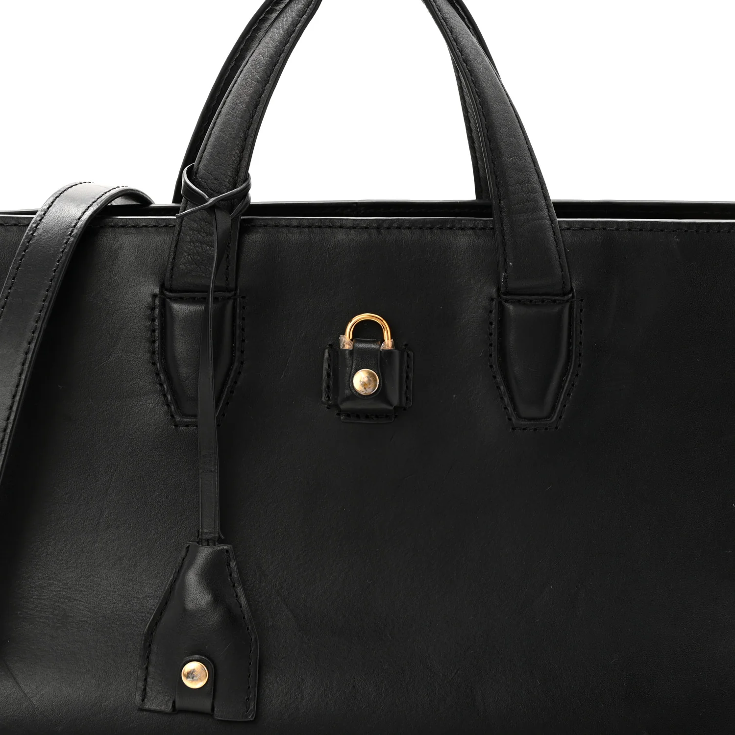 Calfskin Pelican Satchel Black - Top Club