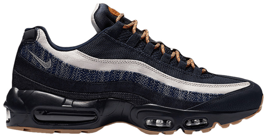 Air Max 95 Premium  Denim Dark Obsidian Gum  538416-400 - Sneaker Replica Workshop