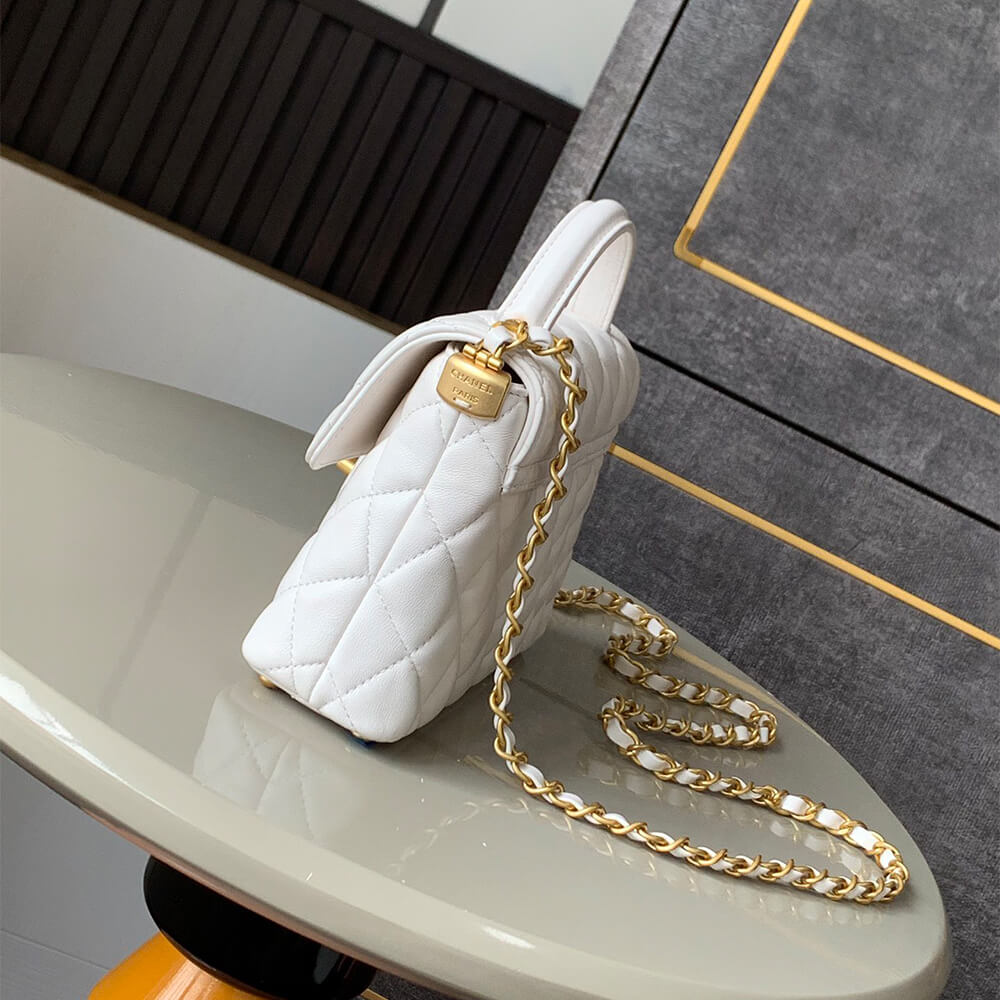 CHANEL Small Flap Bag with Top Handle(HIGH-END GRADE) - Top Club