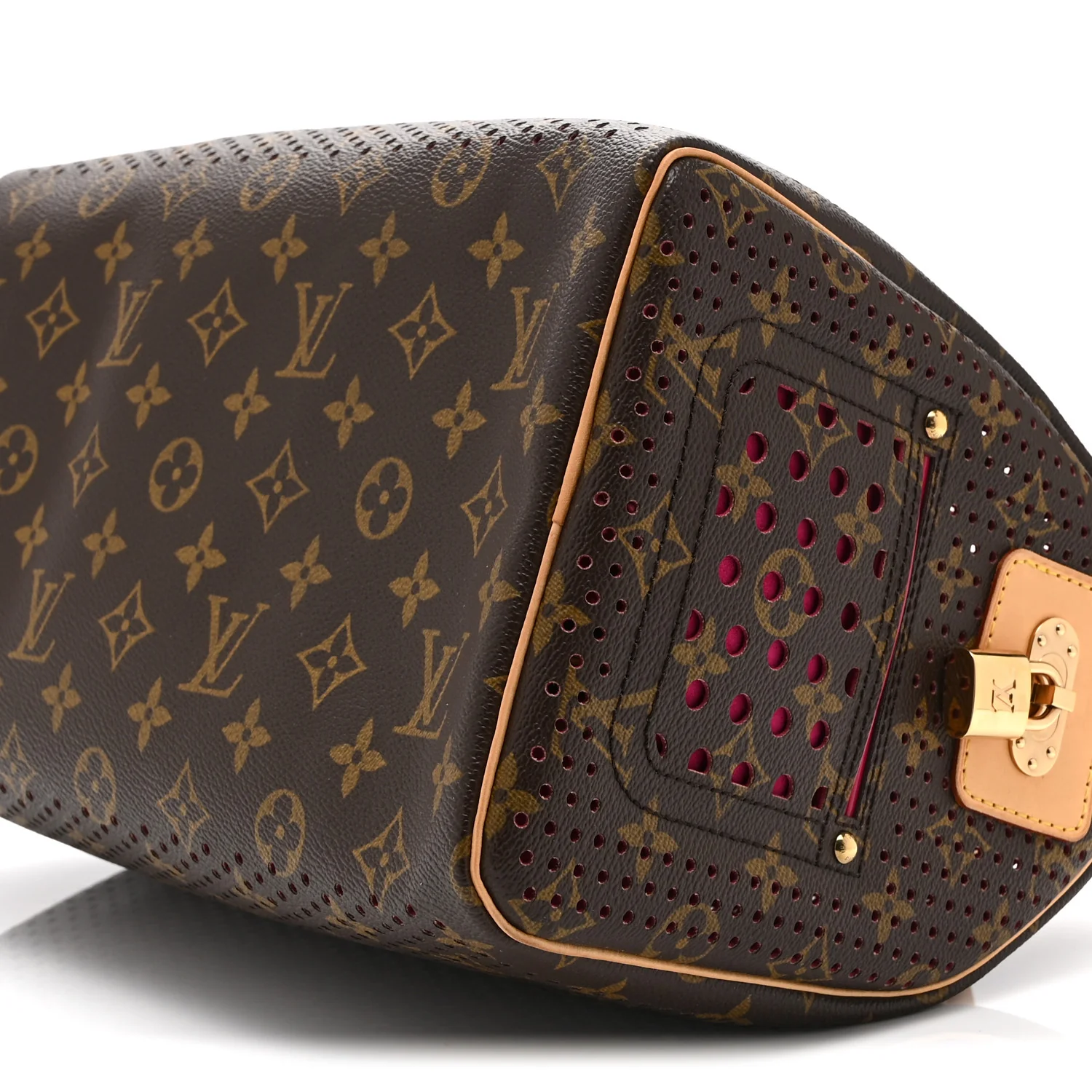 Monogram Perforated Speedy 30 Fuchsia - Top Club