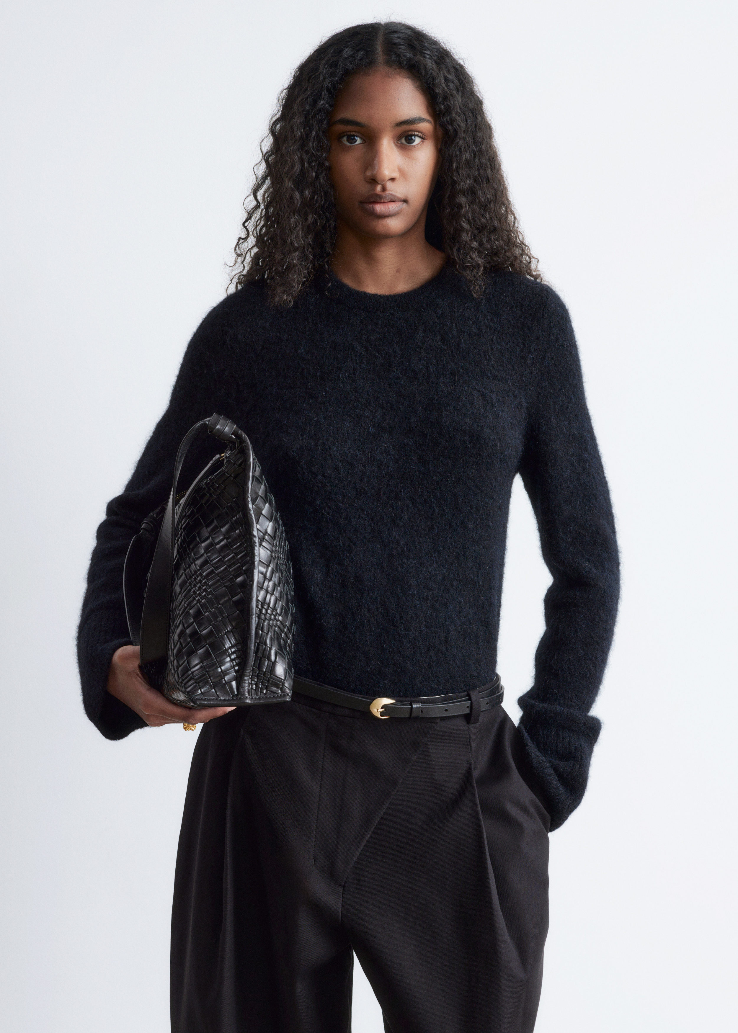 & Other Stories SLIM FIT KNITTED SWEATER